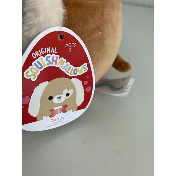 Squishmallow  Set Of 2 Brock & Delroy 4.5” Valentine’s Day 2022 Soft Plush NWT - Picture 4 of 7